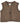 Müsli - Uld-fleece vest, brun