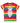 Danefæ - Danerainbow - Regnbuestribet T-shirt FREJA