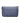 Rosemunde - RBAndora - Medium clutch med skulderrem, blå/sølv