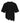 Only Girls - KogKamil - Fed asymmetrisk T-shirt, sort