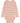Petit Piao - PPSky - Blød stribet body, beige/rosa