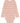 Petit Piao - PPSky - Blød stribet body, beige/rosa