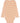 Petit Piao - PPSky - Stribet body, orange/beige