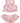 Petit Piao - PPEm - Bikini med jordbær, rosa