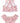 Petit Piao - PPEm - Bikini med jordbær, rosa