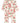 Petit Piao - PPStar - Heldragt med blomster, rosa/beige